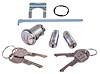Trunk, Glovebox & Console Lock Set for 1969 Oldsmobile Cutlass, 442 [Oval Style GM Keys] - image 1