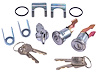 Ignition & Door Lock Set Fits Select 1955-1957 Chevrolet Models [Original Octagon Keys] - image 1