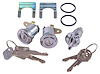Ignition & Door Lock Set Fits Select 1956-1957 GM Models [Original Octagon Keys] - image 1