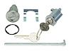Trunk & Glovebox Lock Set Fits Select 1955-1957 GM Models [Original Pearhead Keys] - image 1
