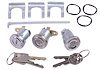 Door & Trunk Lock Set Fits Select 1958, 1961-1964 GM Models [Original Octagon Keys] - image 1
