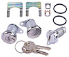 Ignition & Door Lock Set Fits Select 1959-1964 GM Models [Original Octagon Keys] - image 1