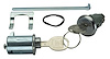 Trunk & Glovebox Lock Set Fits Select 1961-1967 GM Models [Oval Style GM Keys] - image 1