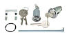 Trunk & Glovebox Lock Set Fits Select 1967 GM Models [Original Pearhead Keys] - image 1