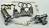 Ignition, Door, Trunk & Glovebox Lock Set for 1969-1970 Chevrolet Impala, 1969-1978 Chevrolet Nova [ Keys] - image 1