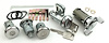 Ignition, Door, Trunk & Glovebox Lock Set Fits Select 1971-1976 GM Models [Square Style GM Keys] - image 1