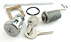Trunk & Glovebox Lock Set Fits Select 1962-1965 GM Models [Original Pearhead Keys] - image 1