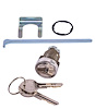 Trunk Lock Set for 1967-1968 Cadillac, DeVille, Eldorado, Fleetwood [Original Pearhead Keys] - image 1