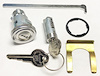 Trunk & Glovebox Lock Set for 1957-1958 Cadillac, DeVille, Eldorado [Original Pearhead Keys] - image 1