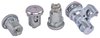 Trunk & Glovebox Lock Set for 1961-1962 Cadillac DeVille, Eldorado, Fleetwood [Oval Style GM Keys w/ Cadillac Crest] - image 2