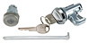 Trunk & Glovebox Lock Set for 1978-1981 Chevrolet Camaro [Oval Style GM Keys] - image 1