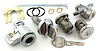Door, Trunk & Glovebox Lock Set for 1970 Chevrolet Camaro With Short Shaft Cylinders [Oval Style GM] - image 1