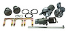 Ignition, Door, Trunk & Glovebox Lock Set for 1969 Chevrolet Camaro With Vertical Pin Notches [Square Style GM Keys]  - image 1