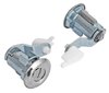 Doors, Glovebox and Trunk Lock Set for 1987-1993 Ford Mustang [Stainless Cylinder Caps] - image 3