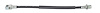 Rear Brake Hose for Select 1971-1973, 1976 GM Models [Center] - image 1