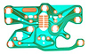 OEM-Style Instrument Panel Printed Circuit Board 1977-1982 Chevy Corvette [For Models With Console Gauges] - image 1