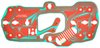 OEM-Style Instrument Panel Printed Circuit Board 1975 Ford Truck & Bronco [With Factory Gauges & Serial # After: W 40,001] - image 2