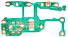 OEM-Style Instrument Panel Printed Circuit Board 1981-1986 Ford Truck & Bronco [With Warning Lights]