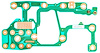 OEM-Style Instrument Panel Printed Circuit Board 1981-1986 Ford Truck & Bronco [With Factory Gauges & Without Tachometer] - image 1