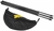 Tall Round Folding Table, Black with Yellow JEGS Logo [48 in. High] - image 3