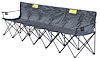 Folding 6-Person Bench [Black with JEGS Logos] - image 1