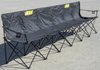 Folding 6-Person Bench [Black with JEGS Logos] - image 3
