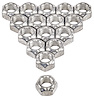 Rocker Arm Nuts (Distorted Thread), 7/16 in.-20 [Set of 16] - image 1