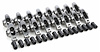 Stainless Steel Roller Rocker Arms for Chevy 265-400 V8 [1.5 Ratio, 3/8 in. Stud] - image 1