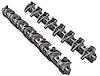 Shaft Mount Rocker Arms for GM Gen III/IV LS Engines w/LS3, L92-Style Heads - image 1