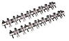 Stainless Steel Roller Rocker Arms for Small Block Chrysler 318, 340 & 360 [Shaft Style, 1.6 Ratio] - image 1