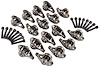 Rocker Arm Set with Upgraded Trunnion Kit with Offset Intake Rockers for GM LS3, LS9, L92, and L76 - image 1