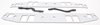 Intake Manifold Gaskets Small Block Chevy 18° High Port - image 2