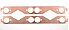 Copper Exhaust Gaskets 1955-1995 Small Block Chevy [Round Port] - image 1