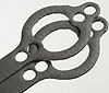 Exhaust Header Gaskets for Ford 260-351W, Dart, E351 Dual Bolt & Stock Ford - image 2