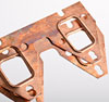 Copper Exhaust Gaskets Ford FE 390-428 [Rectangular Port] - image 2