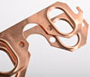 Copper Exhaust Gaskets Big Block Ford 429-460 except CJ/SCJ [Oval Port] - image 2