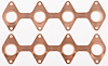 Copper Exhaust Gaskets Ford Modular 4.6L/5.4L 3V - image 1