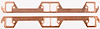 Copper Exhaust Gaskets AMC 304/360/390 & 401 V8 Engines [Dog Leg Port] - image 1