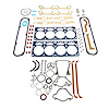 Complete Engine Gasket Kit Fits Select 1991 Dodge Models w/5.2L Eng.
