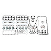 Complete Engine Gasket Kit Fits Select 2001 Chevrolet, GMC Models w/4.8L, 5.3L Eng. - image 1