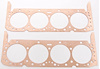 Copper Head Gaskets 4.000" to 4.060" bore x .031" thick - image 1