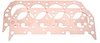 Copper Head Gaskets 4.250" to 4.320" bore x .042" thick - image 1