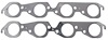 Aluminum Header Gaskets for Big Block Chevy Round Ports - image 1