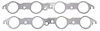 Aluminum Header Gaskets for GM LS1 Gen III Round Ports - image 1