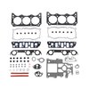 Engine Top-End Gasket Set w/Head Bolts Fits Select 1991-1995 Buick, Oldsmobile, Pontiac Models w/3.8L V6 12V OHV Engine - image 2