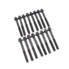 Engine Top-End Gasket Set w/Head Bolts Fits Select 1991-1995 Ford, Mazda Models w/3.0L V6 12V OHV [Vulcan] Engine - image 3