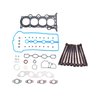 Engine Top-End Gasket Set w/Head Bolts Fits Select 2012-2019 Toyota Prius C w/1.5L L4 16V DOHC Engine
