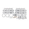 Engine Top-End Gasket Set Fits Select 1962-1987 Ford, Lincoln, Mercury Models w/4.3L, 5.0L V8 16V OHV Eng. - image 3