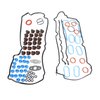 Engine Top-End Gasket Set Fits Select 2004-2006 Ford, Mazda, Mercury Models w/3.0L V6 24V DOHC [Duratec] Eng. - image 3