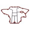 Oil Pan Gasket for 2001-2005 Avanti and Chevrolet Models w/ 5.7L Eng. - image 1
